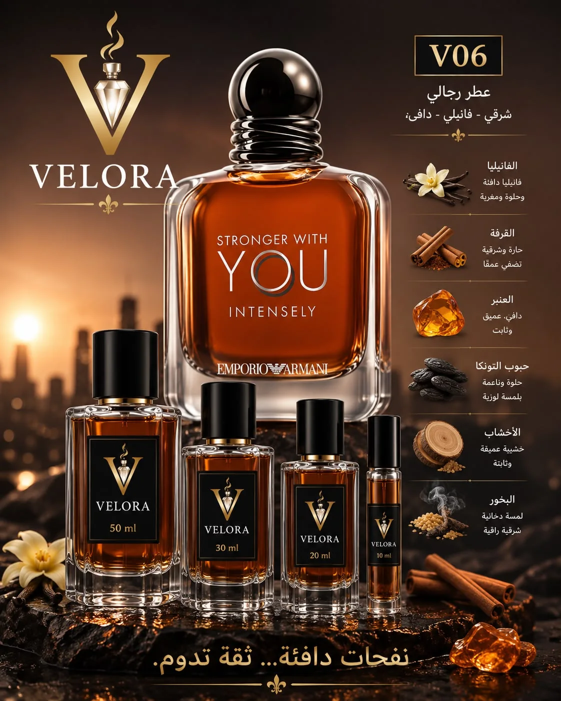 3 عطور بحجم 30ml بـ 99 درهم فقط!