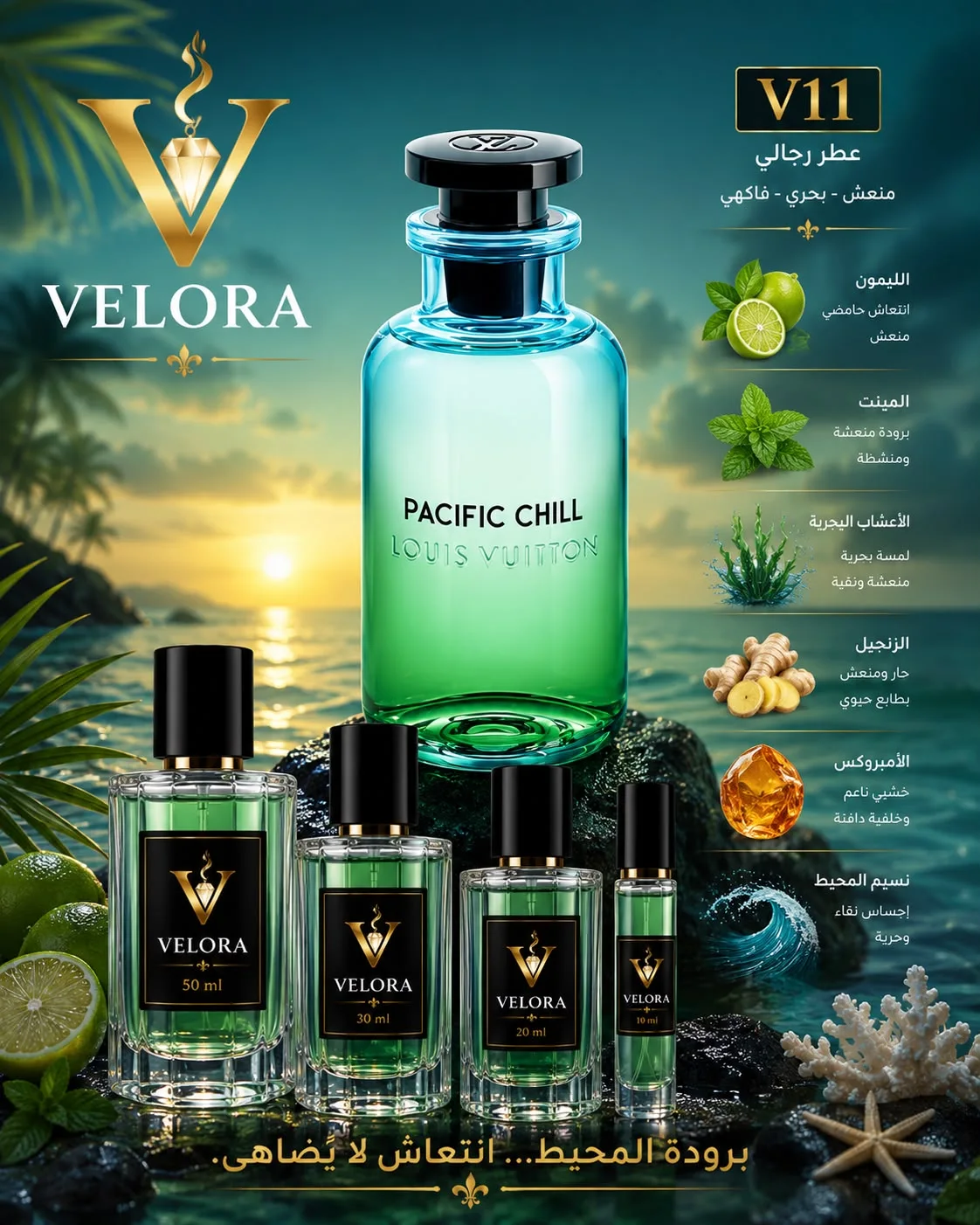 3 عطور بحجم 30ml بـ 99 درهم فقط!