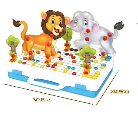 لعبة ألغاز الفسيفساء للأطفال