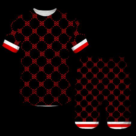 Chándal de lujo con estampado 3D para hombre