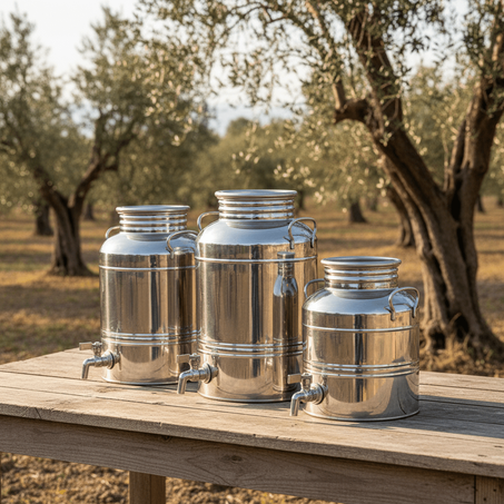 حافظ على زيت الزيتون ديالك طري ونقي — عبوة محكمة الإغلاق