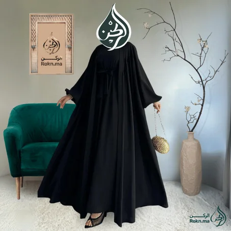 عباية الفخامة كريب روزا الجودة الأولى