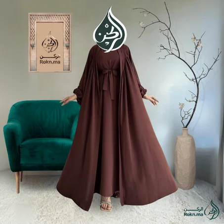 عباية الفخامة كريب روزا الجودة الأولى