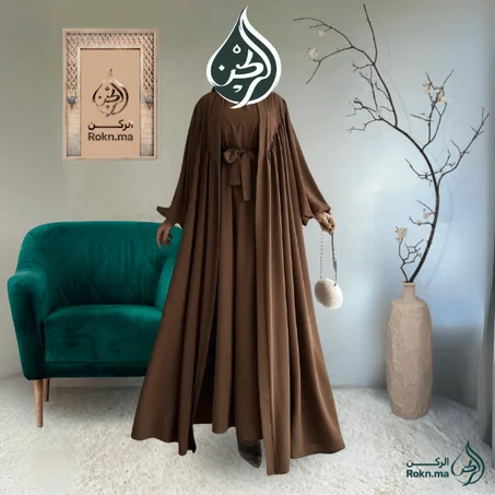 عباية الفخامة كريب روزا الجودة الأولى