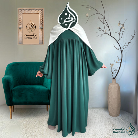 عباية الأميرة كريب روزا الجودة الأولى