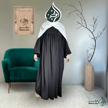 عباية الأميرة كريب روزا الجودة الأولى