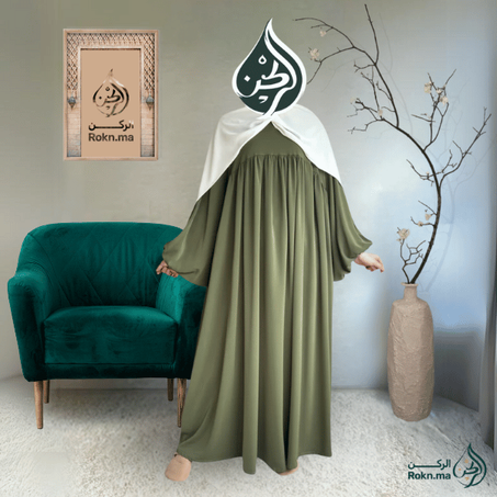 عباية الأميرة كريب روزا الجودة الأولى