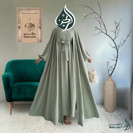 عباية الفخامة كريب روزا الجودة الأولى