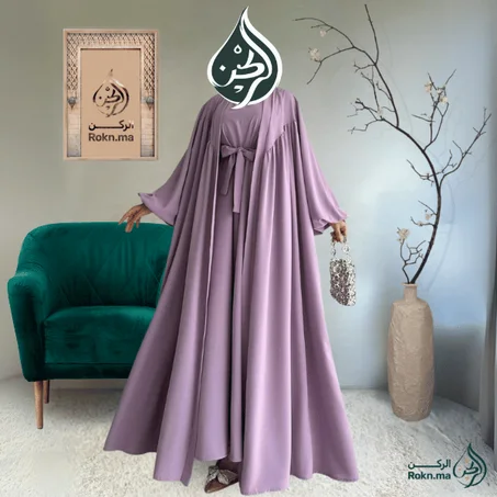 عباية الفخامة كريب روزا الجودة الأولى