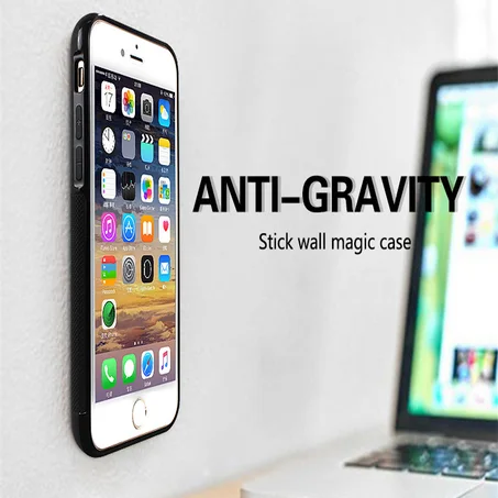 Anti-gravity Phone case Nano Suction technology