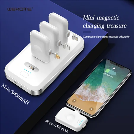 Portable Power Bank Smartphones Magnetic Charger External Batteries