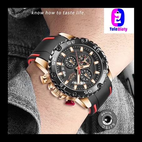 WATCH MEN LIGE Luxe الساعة الرجالية الفاخرة أعلى جودة مقاومة للماء