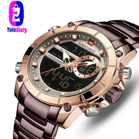 WATCH NAVIFORCE Luxe الساعة الرجالية الفاخرة أعلى جودة مقاومة للماء