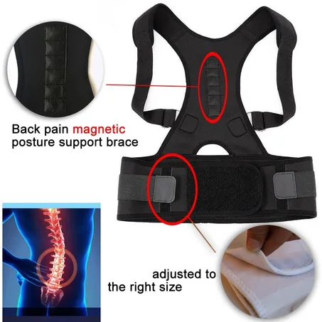 حزام دعم مغناطيسي غير مرئي Invisible Orthopedic Magnetic Support Belt