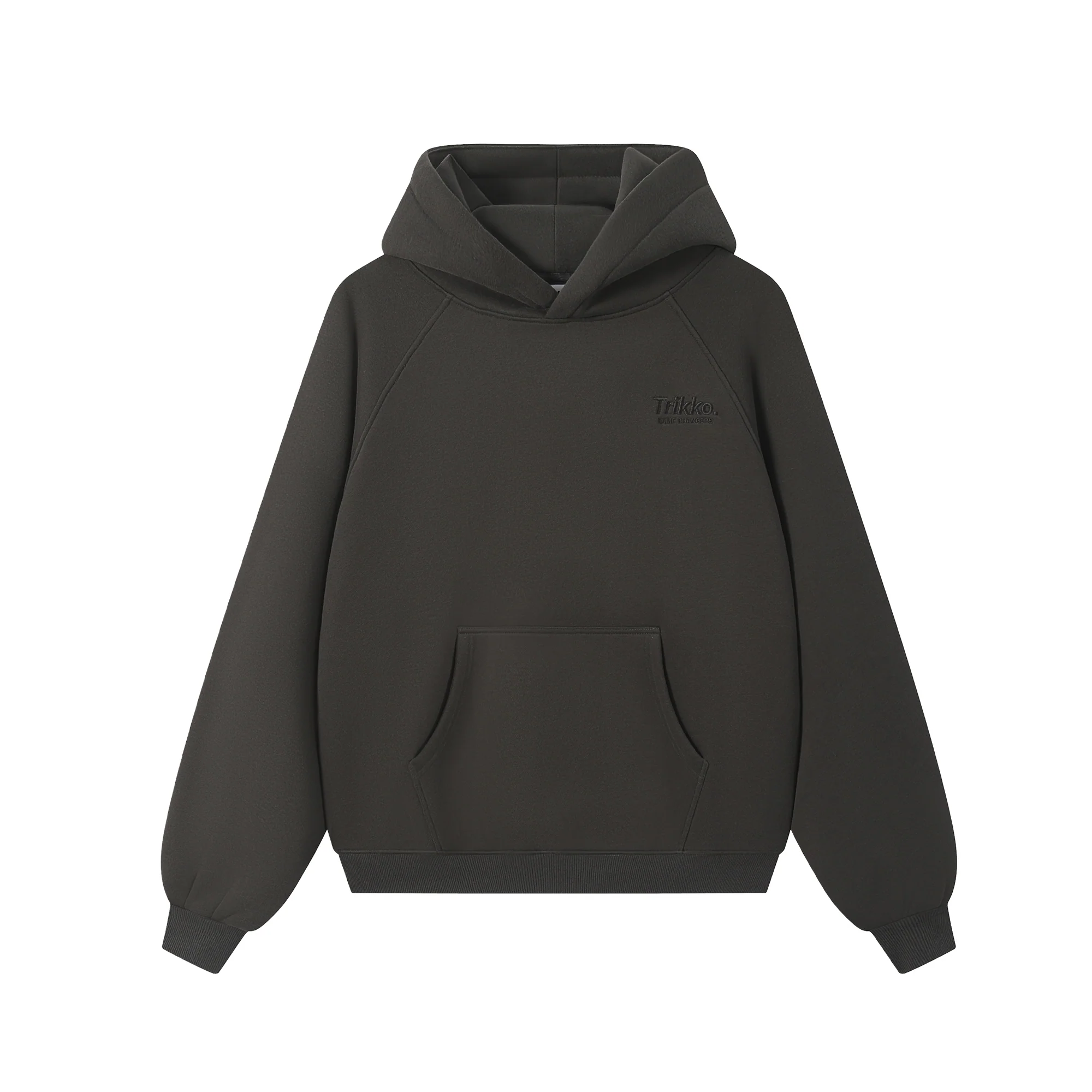 Hoodie stone grey