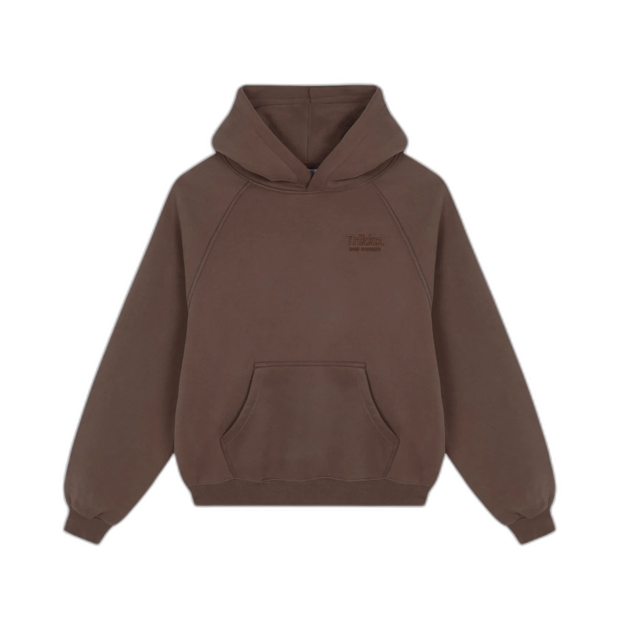Hoodie dark brown