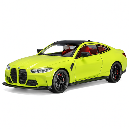 BMW M4 G82  Miniatures – Véhicule de simulation à tirer, 4 portes ouvertes