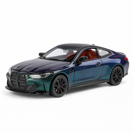 BMW M4 G82  Miniatures – Véhicule de simulation à tirer, 4 portes ouvertes