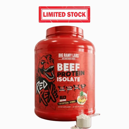 RED REX BEEF PROTEIN ISOLATE TROPICAL - 1.814KG