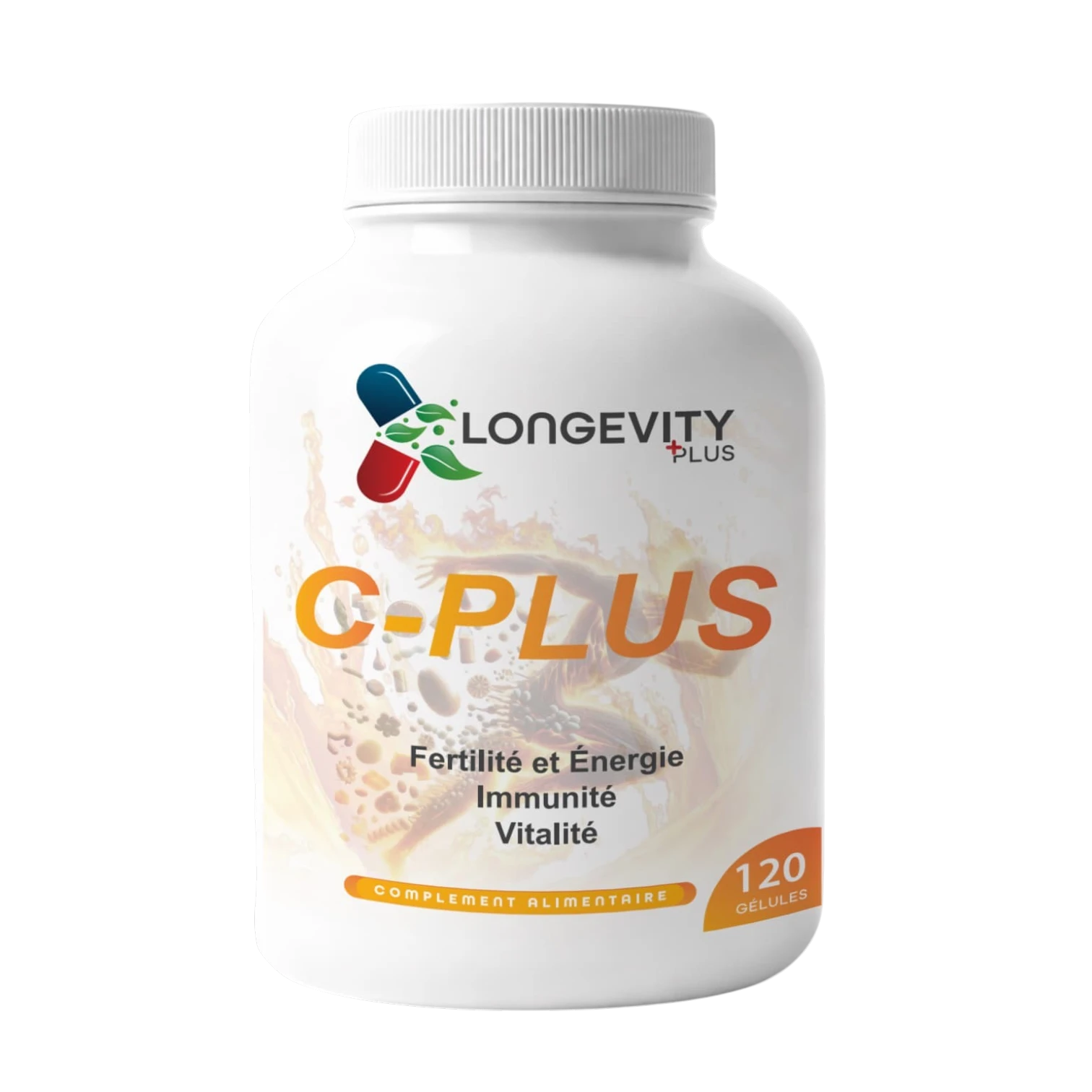C-PLUS LONGEVITY - 120 GELULES