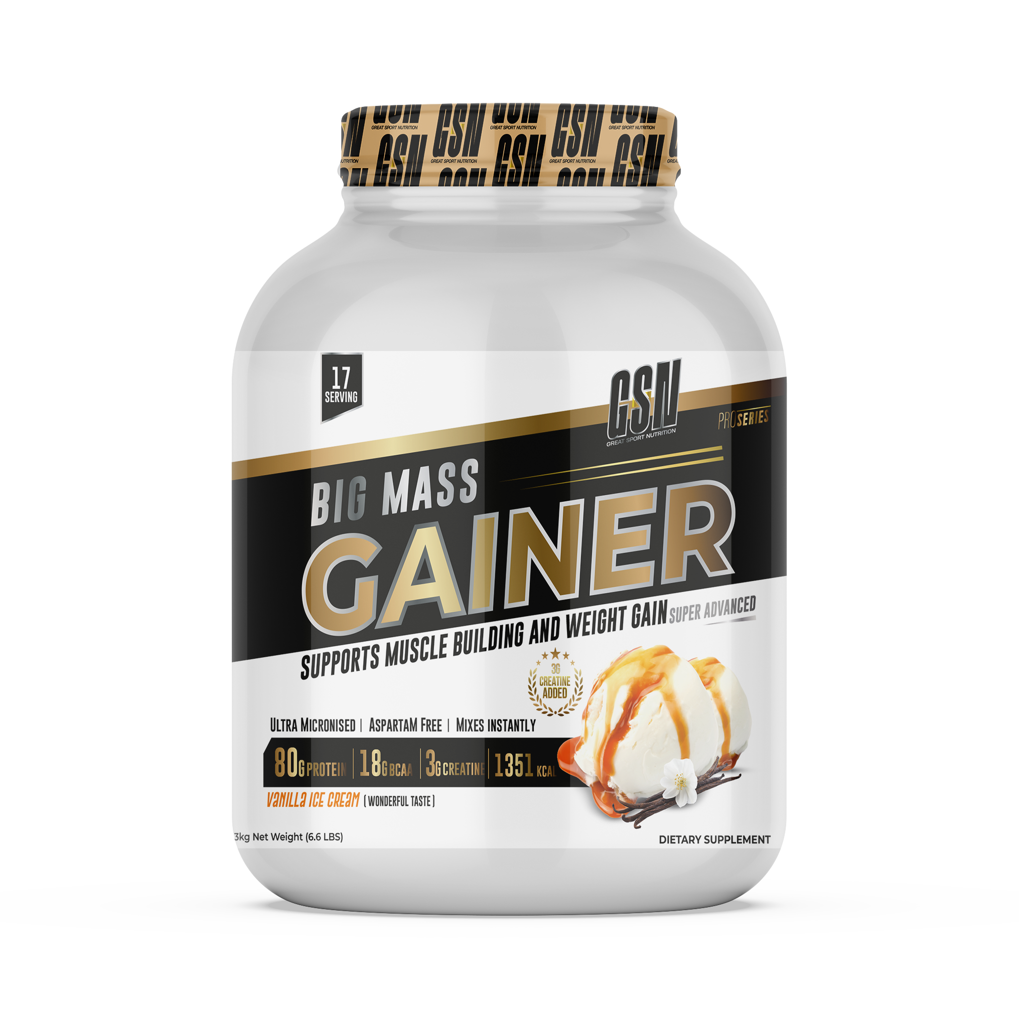 GSN - BIG MASS GAINER | 3KG