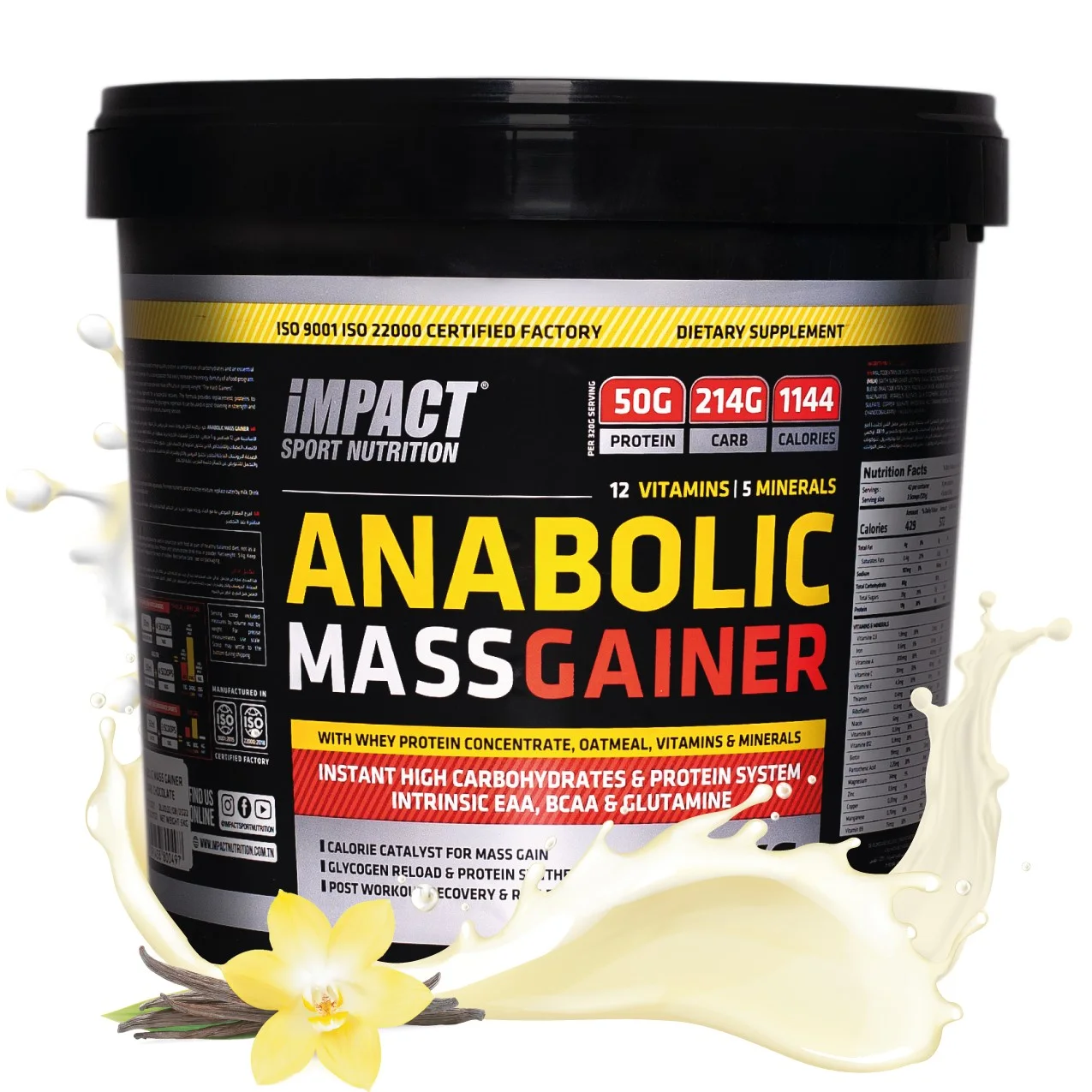 Impact Nutrition Anabolic Mass Gainer