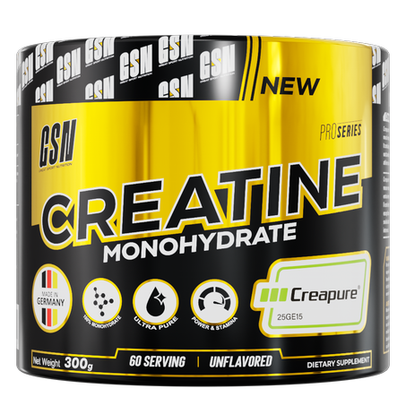 Creatine Monohydrate Creapure® – GSN | 300g