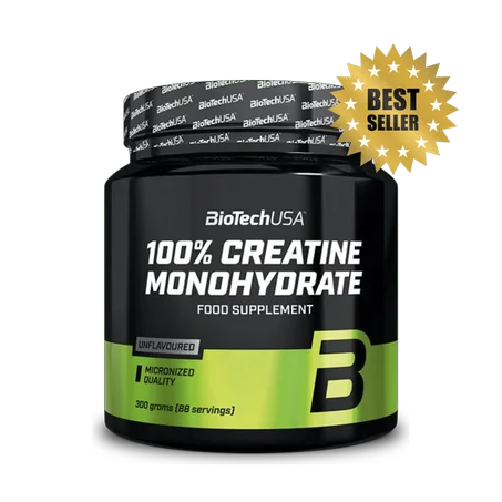 Biotech 100% Creatine Monohydrate 300 g