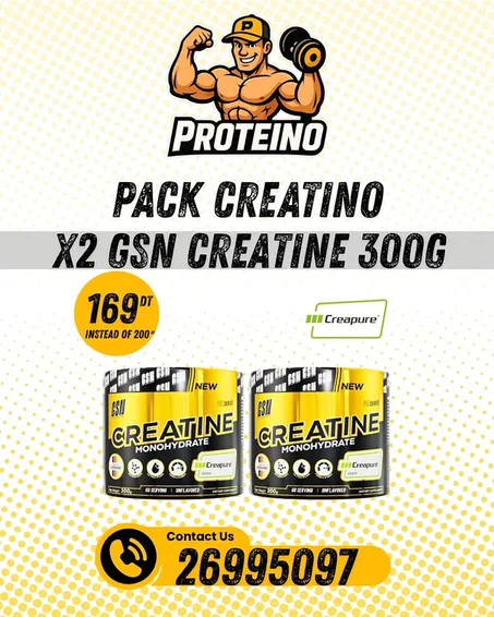 X2 Gsn Creapure 300g