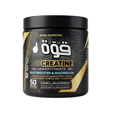 Créatine Monohydrate Qowa 300g | Unflavoured