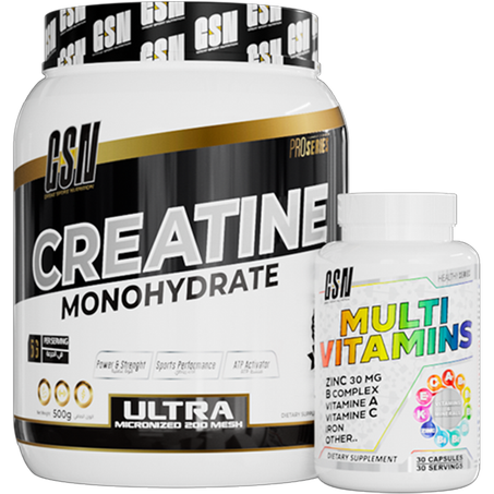 Creatine 500 + Multivitamin