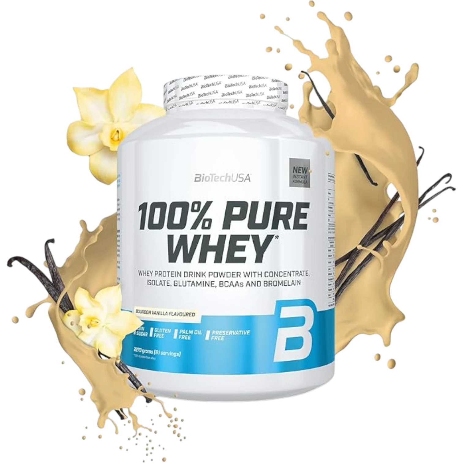 100 % PURE WHEY BIOTECH USA - 2,27KG