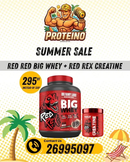 BIG WHEY 2.040kg + Creatine 150g