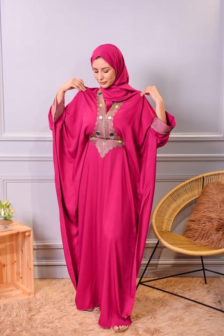 kandoura luxe rose