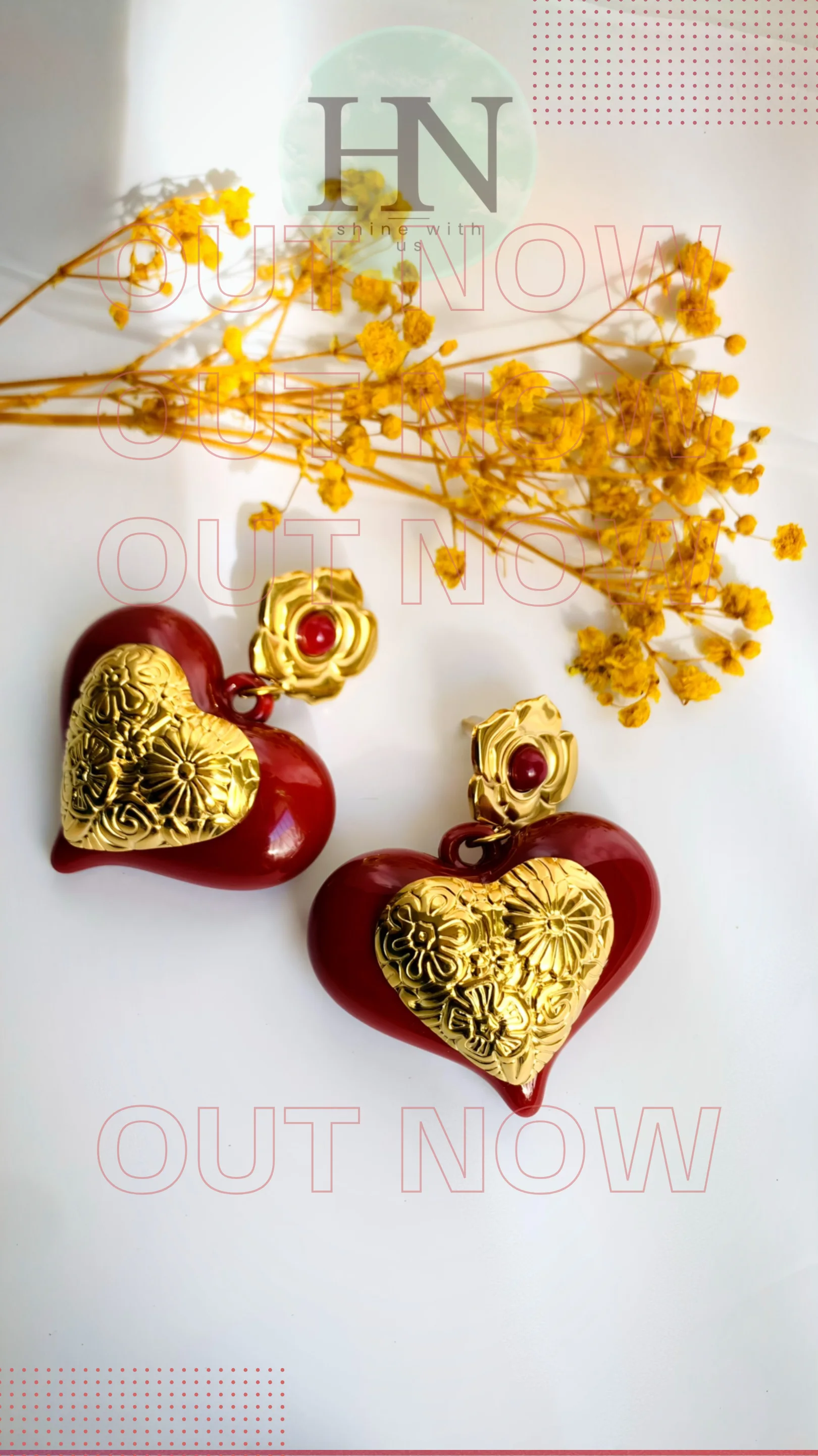 Boucles d’oreilles glamour et intemporelles en acier inoxydable