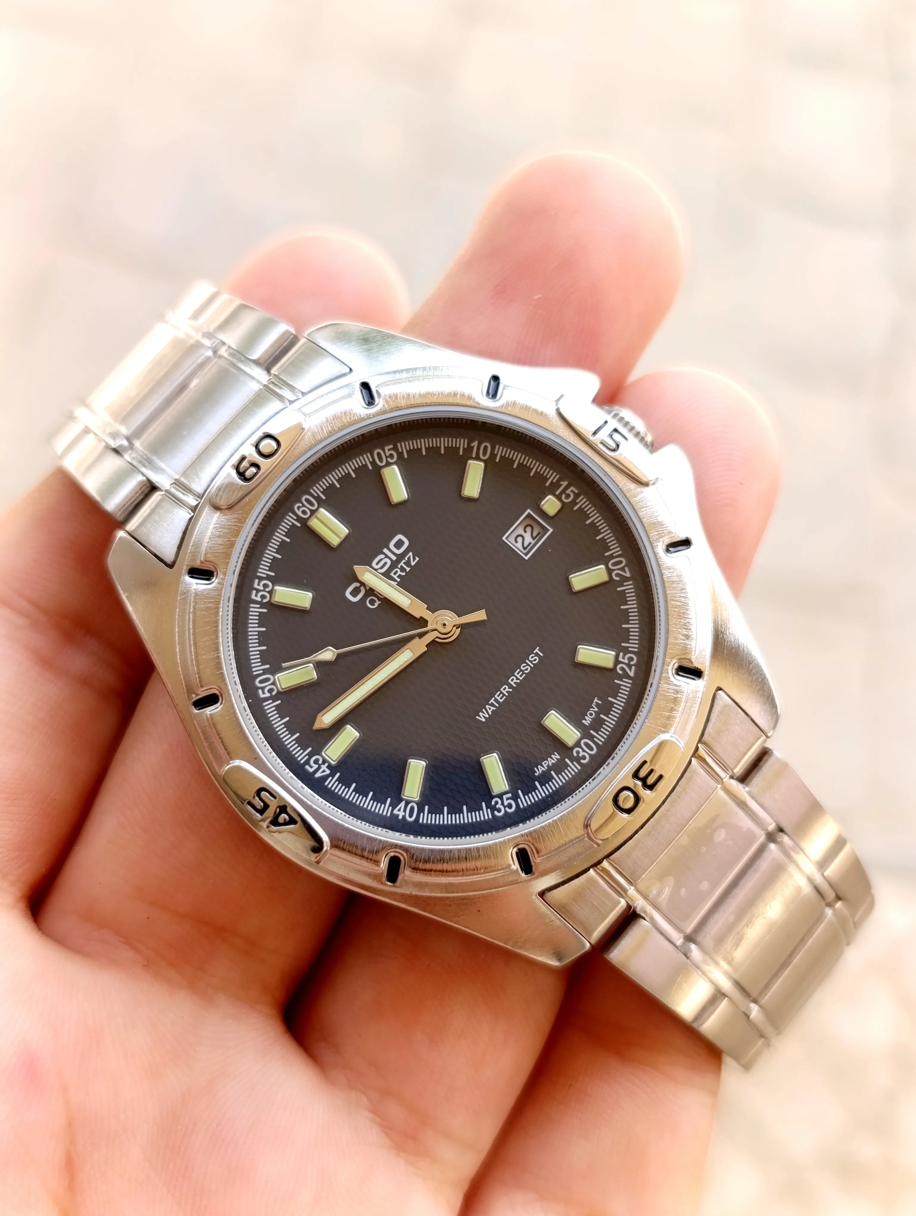 CASIO MTP-1244D-8ADF ORIGINAL HOMME NEUVE QUARTZ WATER RESISTANT 50M