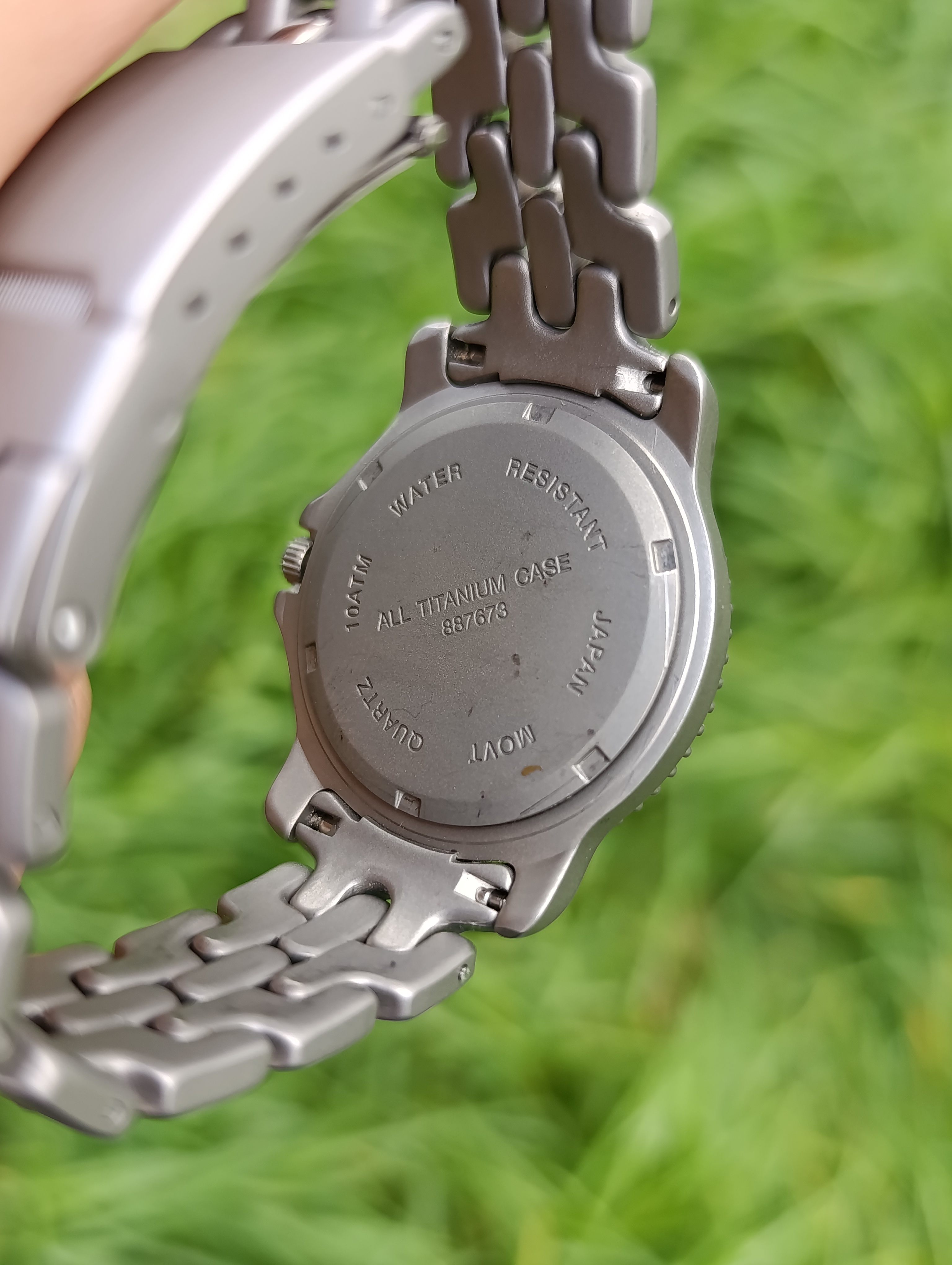 MONTRE THERMIDOR 887673  ORIGINAL TOUT TITANIUM WATER RESISTANT 100 METRES