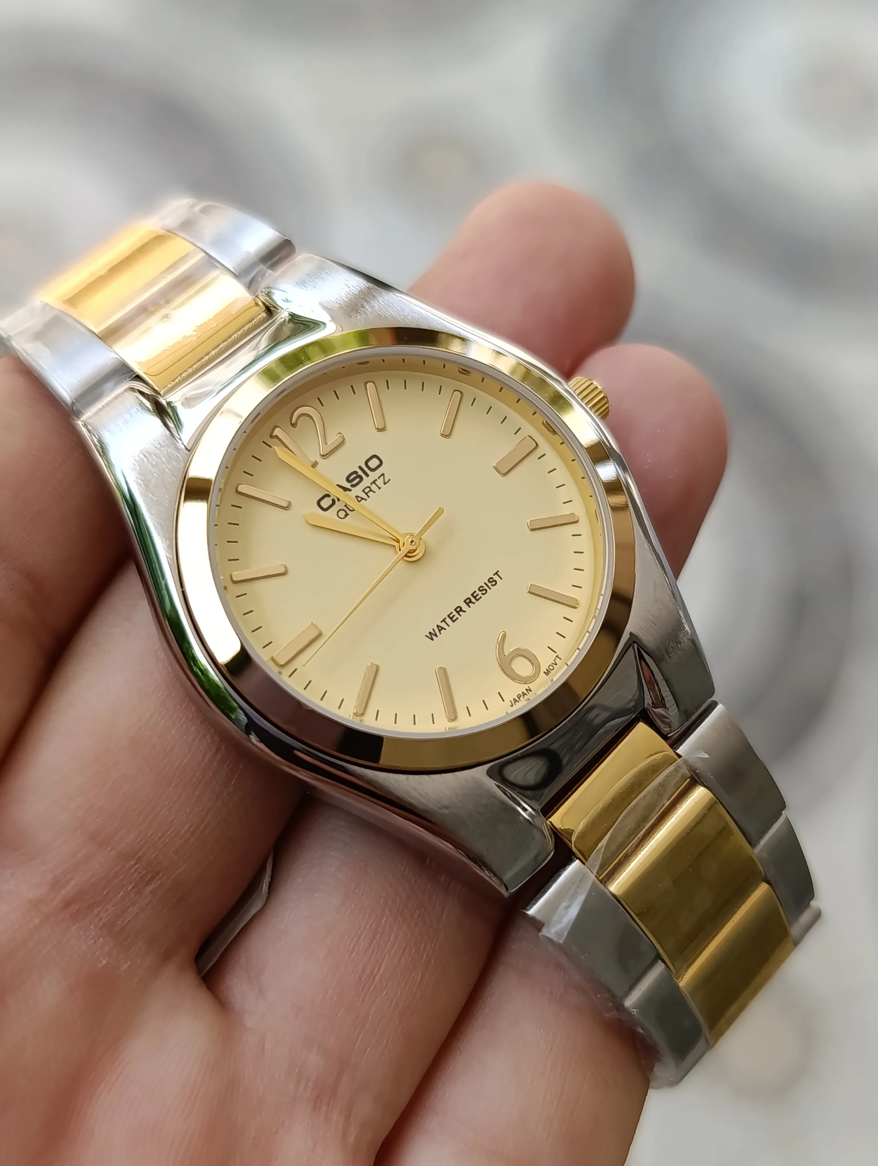 CASIO MTP-1253SG-9ADF ORIGINAL HOMME NEUVE QUARZ WATER RESISTANT