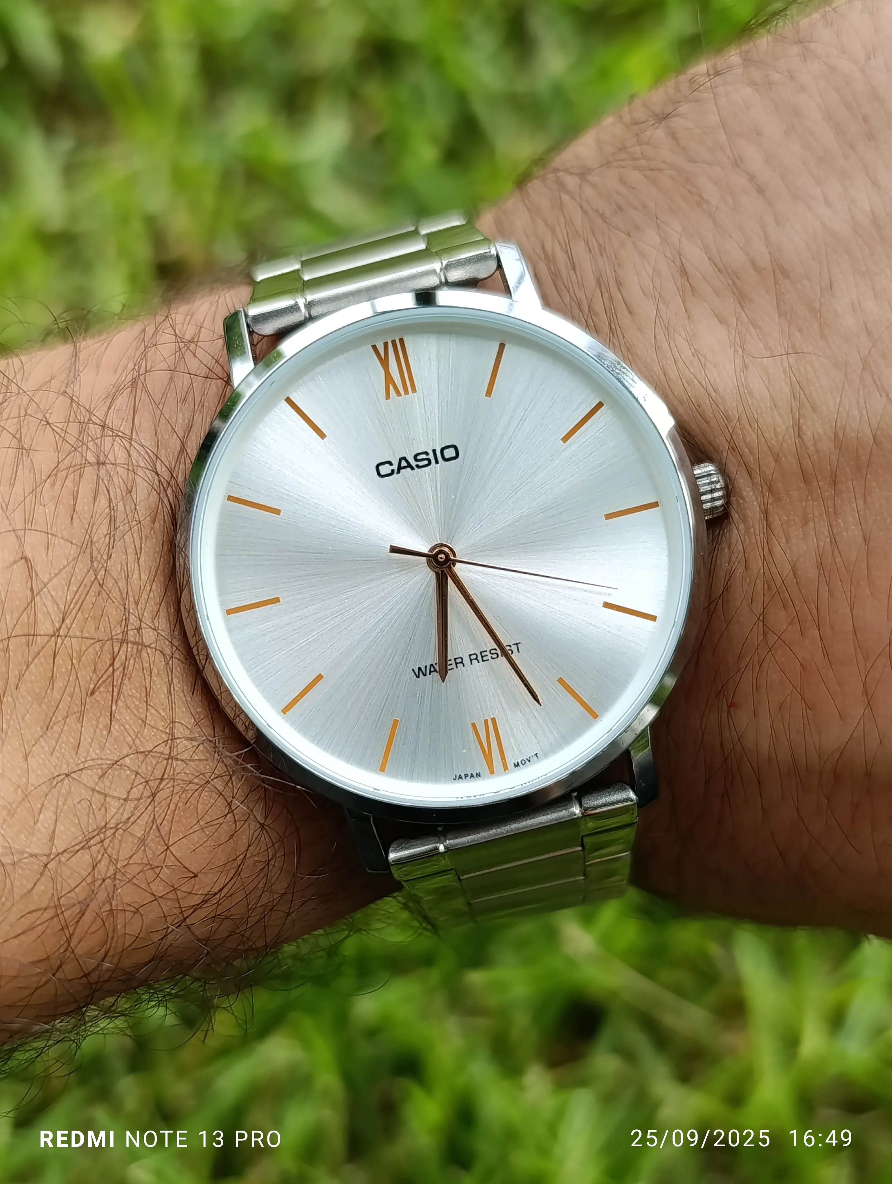 CASIO MTP-VT01D-7BUDF HOMME ORIGINAL NEUVE WATER RESISITANT STAINLESS STEEL