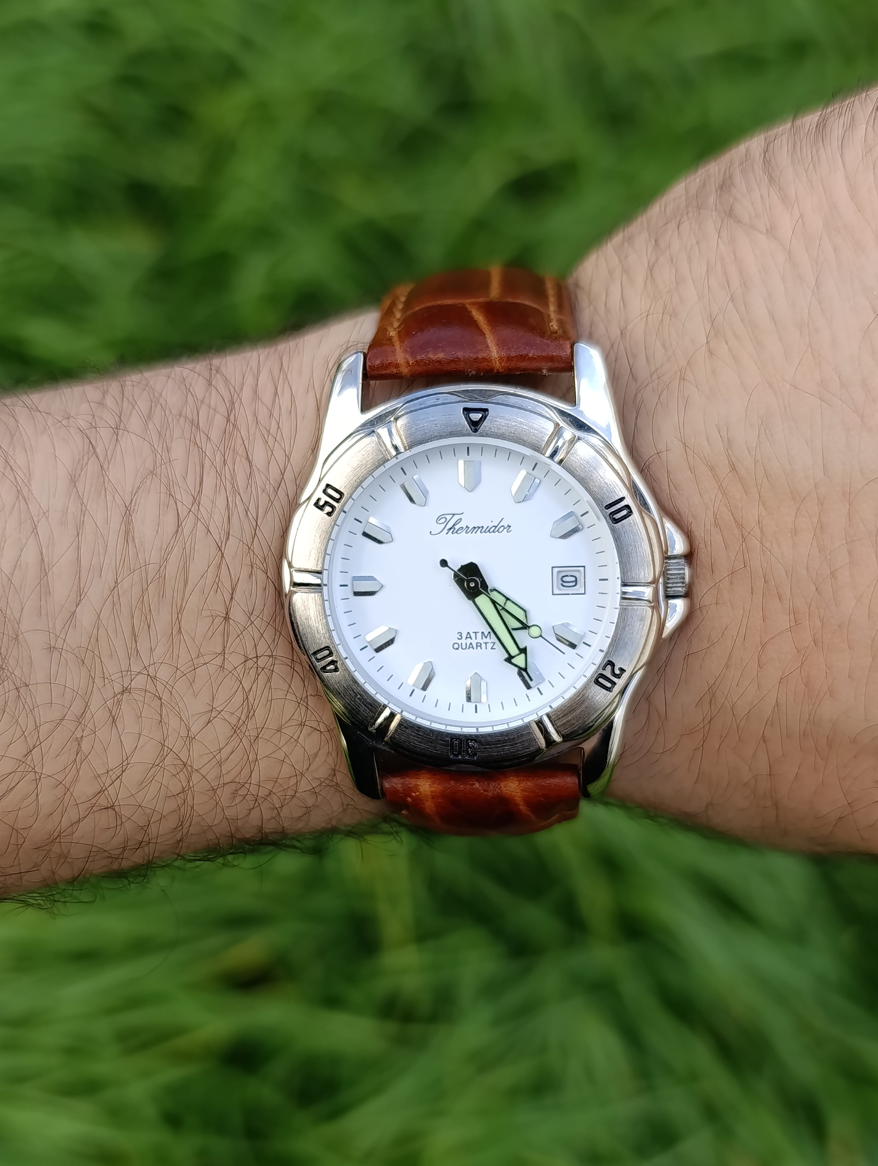 MONTRE THERMIDOR 685553 JELD ORIGINAL NEUVE QUARTZ WATER RESISTANT 3ATM