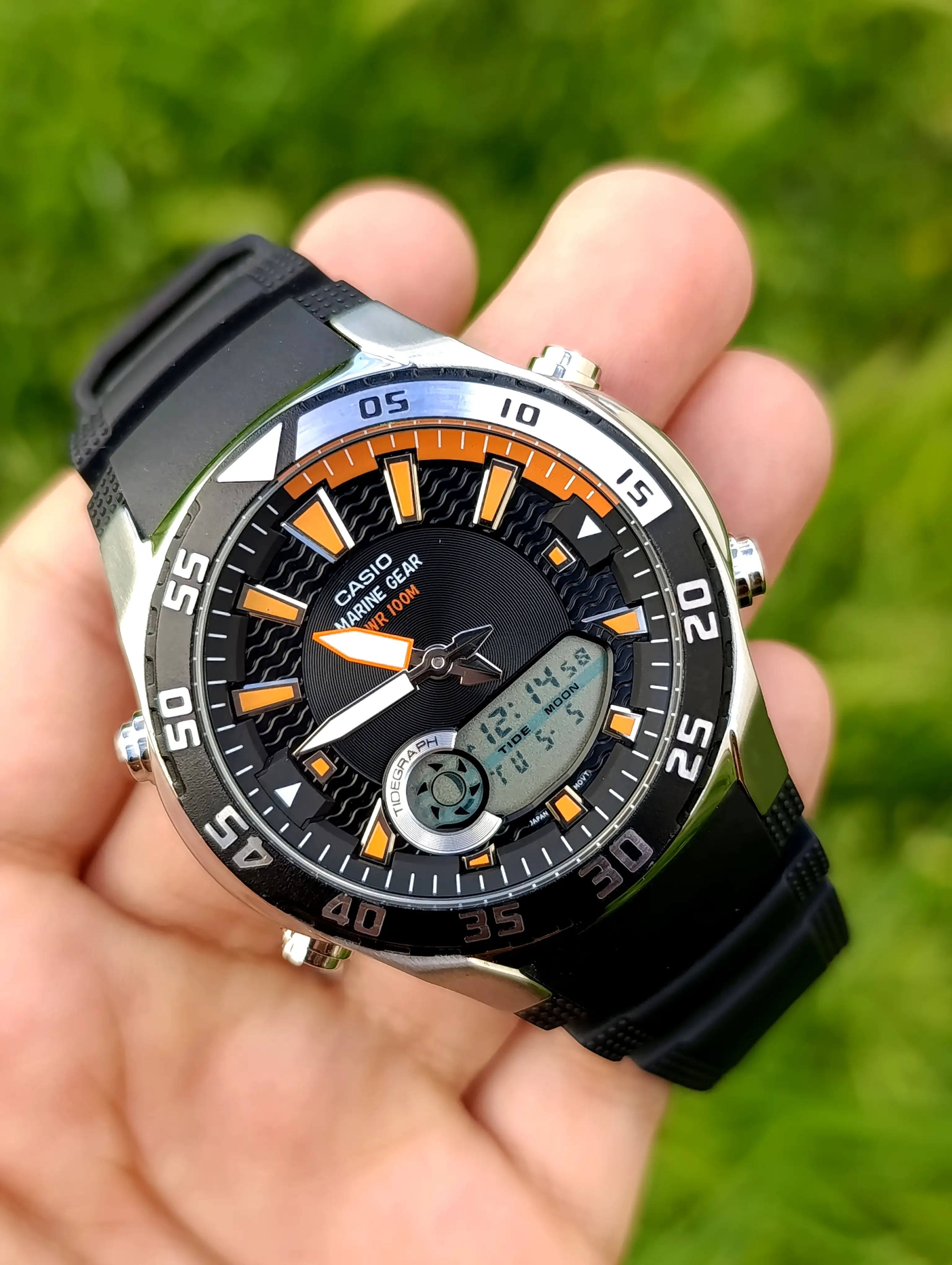 CASIO MARINE GEAR AMW-710-1AVDF ORIGINAL HOMME NEUVE WATER RESISTANT 100M
