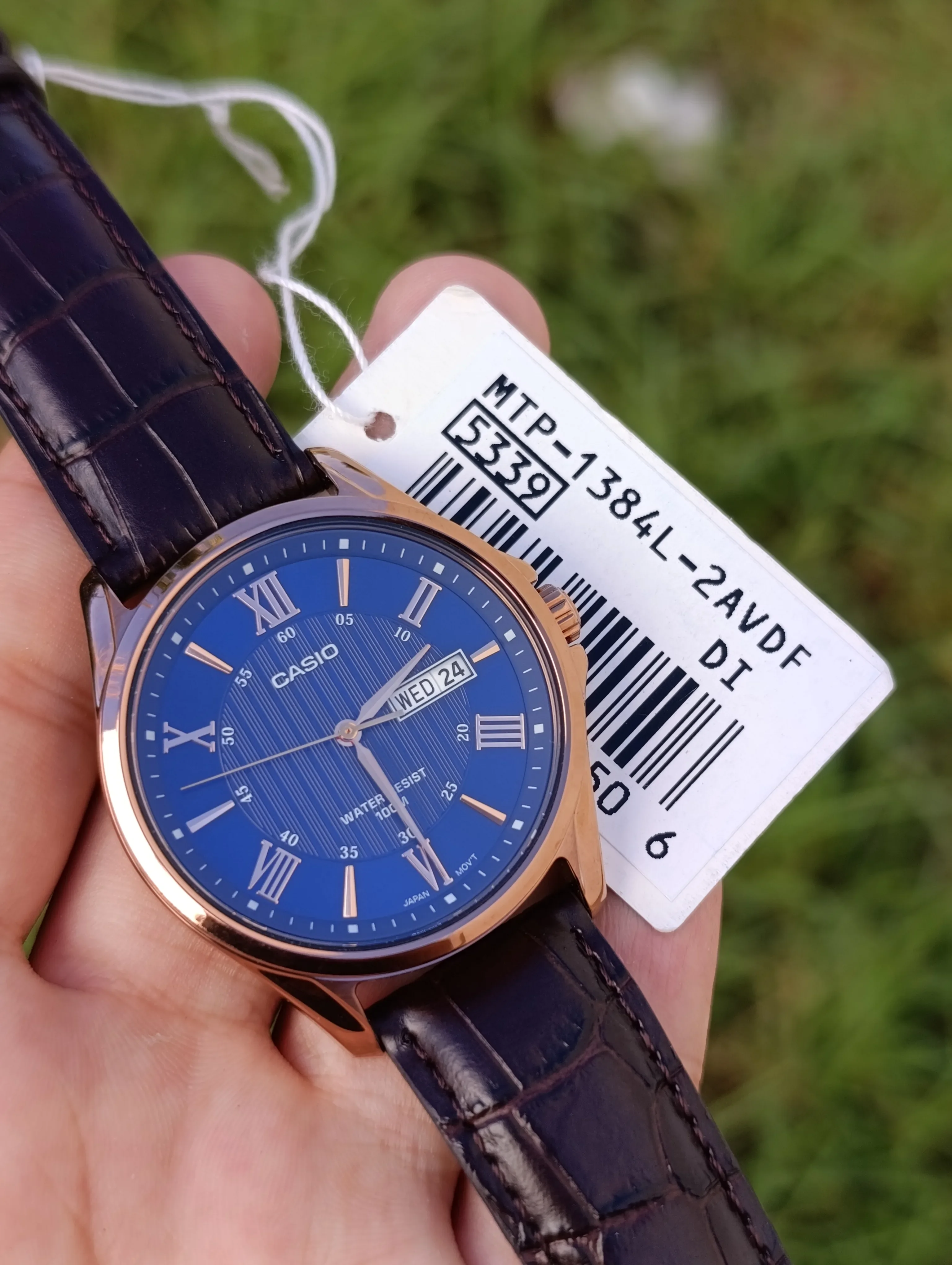 CASIO MTP-1384L-2AVDF ORIGNALE HOMME  NEUVE 100M