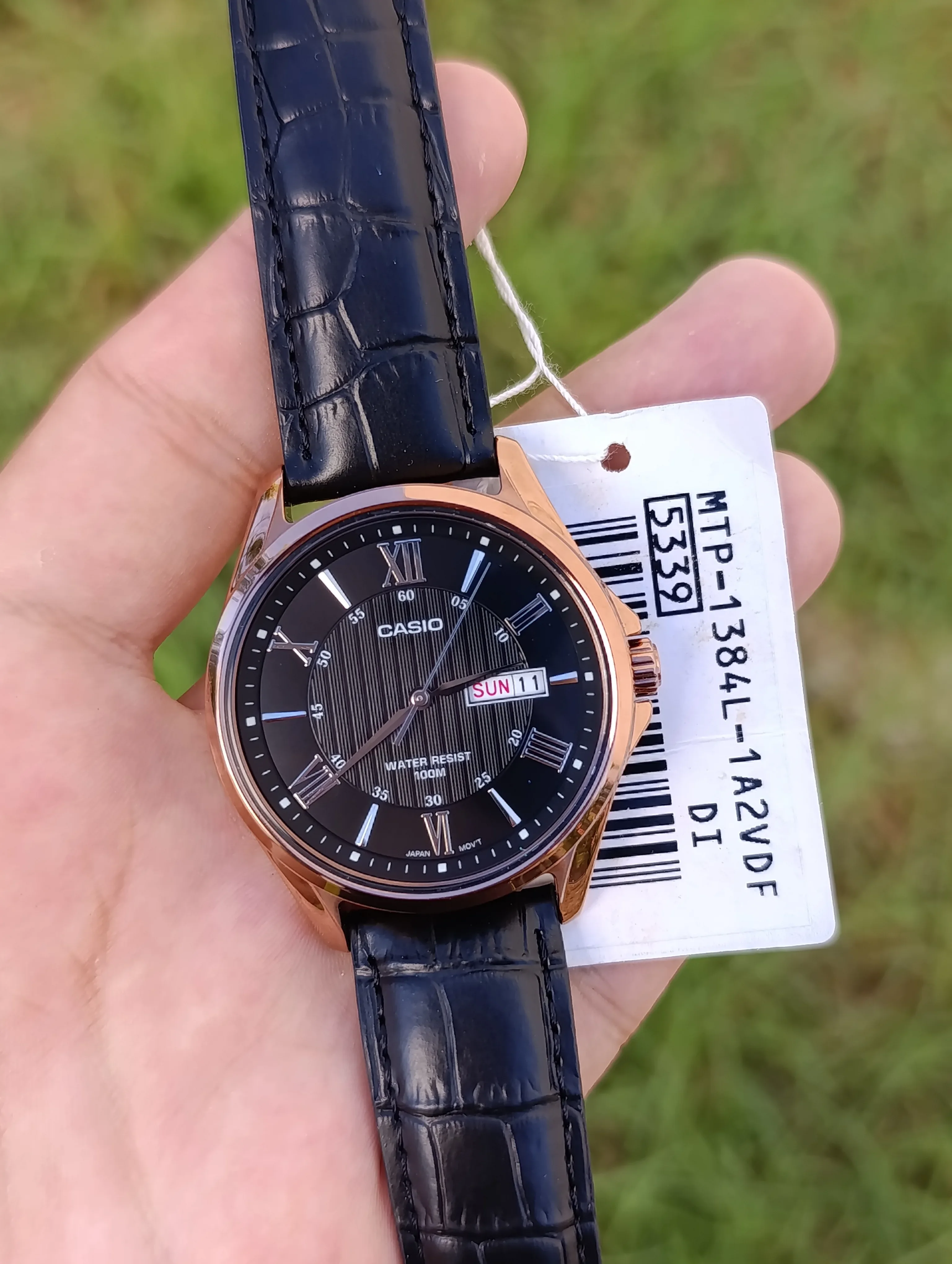 CASIO MTP-1384L-1A2VDF ORIGNALE HOMME  NEUVE 100M