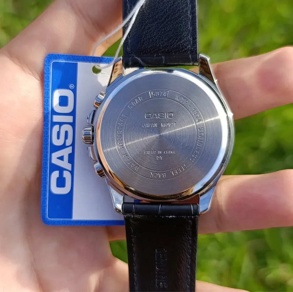 CASIO MTP-1374L-1AVDF  CHRONO ORIGINAL HOMME NEUVE QUARTZ WR 50M JELD