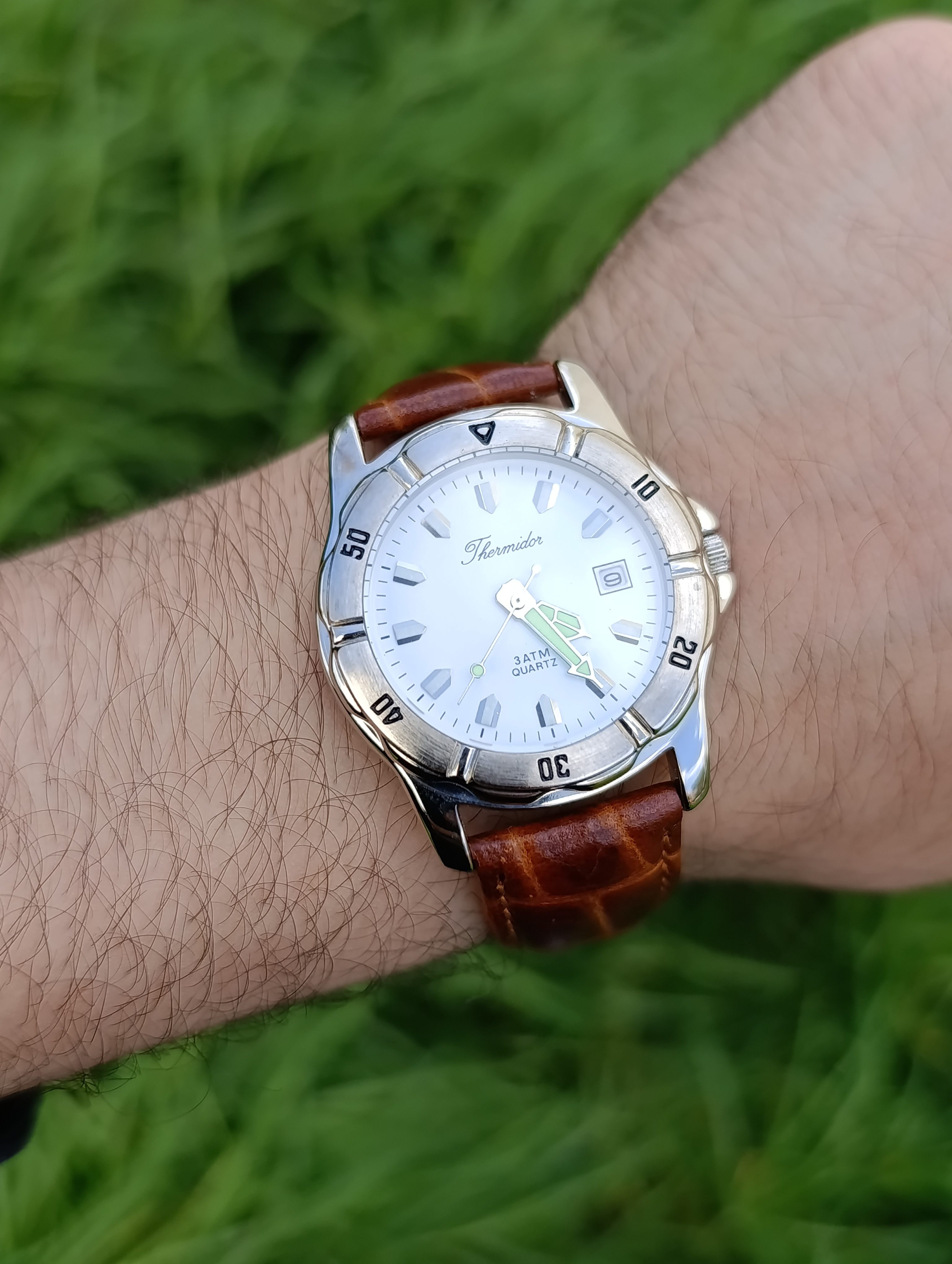 MONTRE THERMIDOR 685553 JELD ORIGINAL NEUVE QUARTZ WATER RESISTANT 3ATM