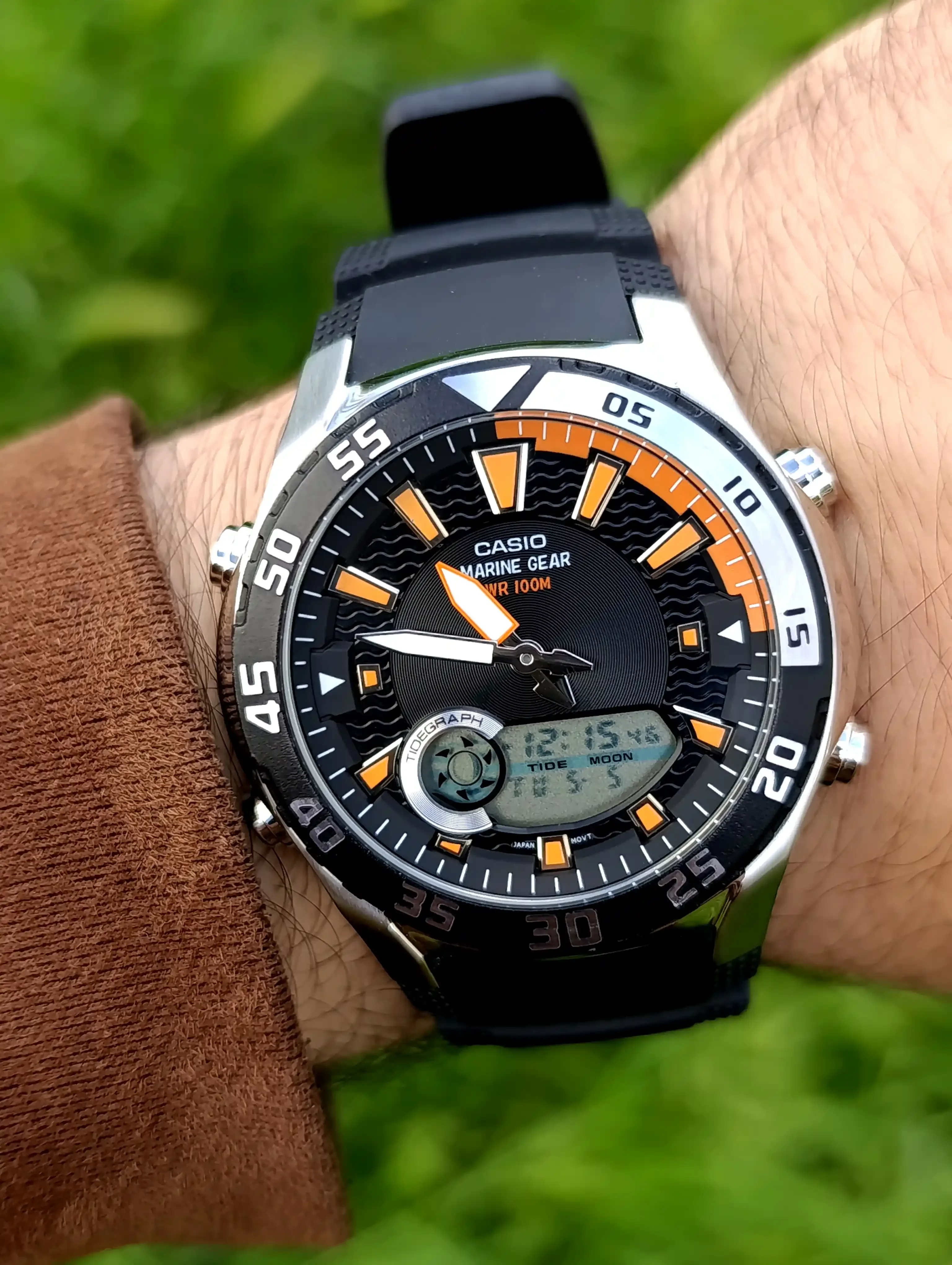 CASIO MARINE GEAR AMW-710-1AVDF ORIGINAL HOMME NEUVE WATER RESISTANT 100M
