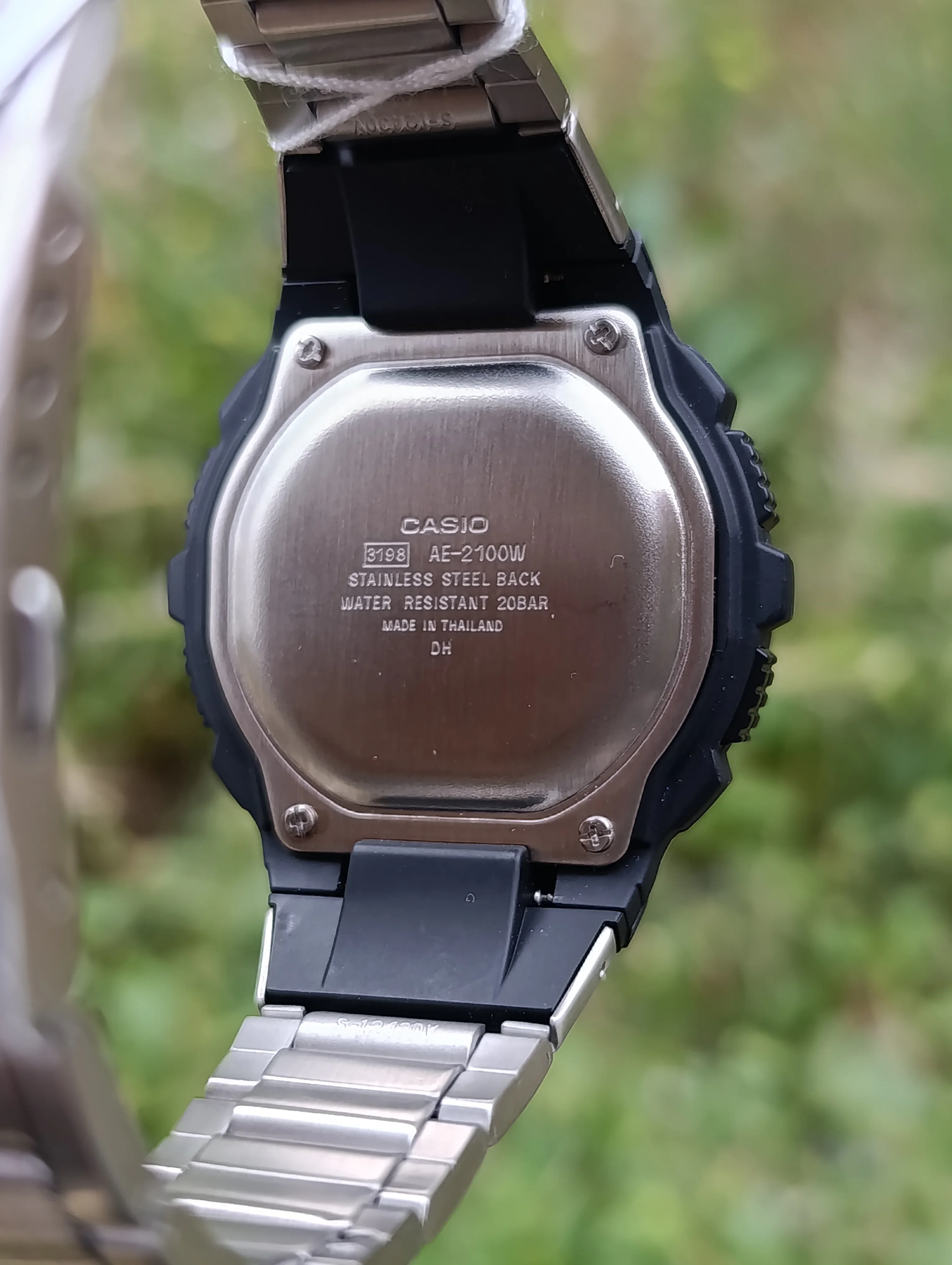 CASIO ILLUMINATOR AE-2100WD-1VDF WORLD TIME ORIGINAL NEUVE WATER RESISTANT 200M