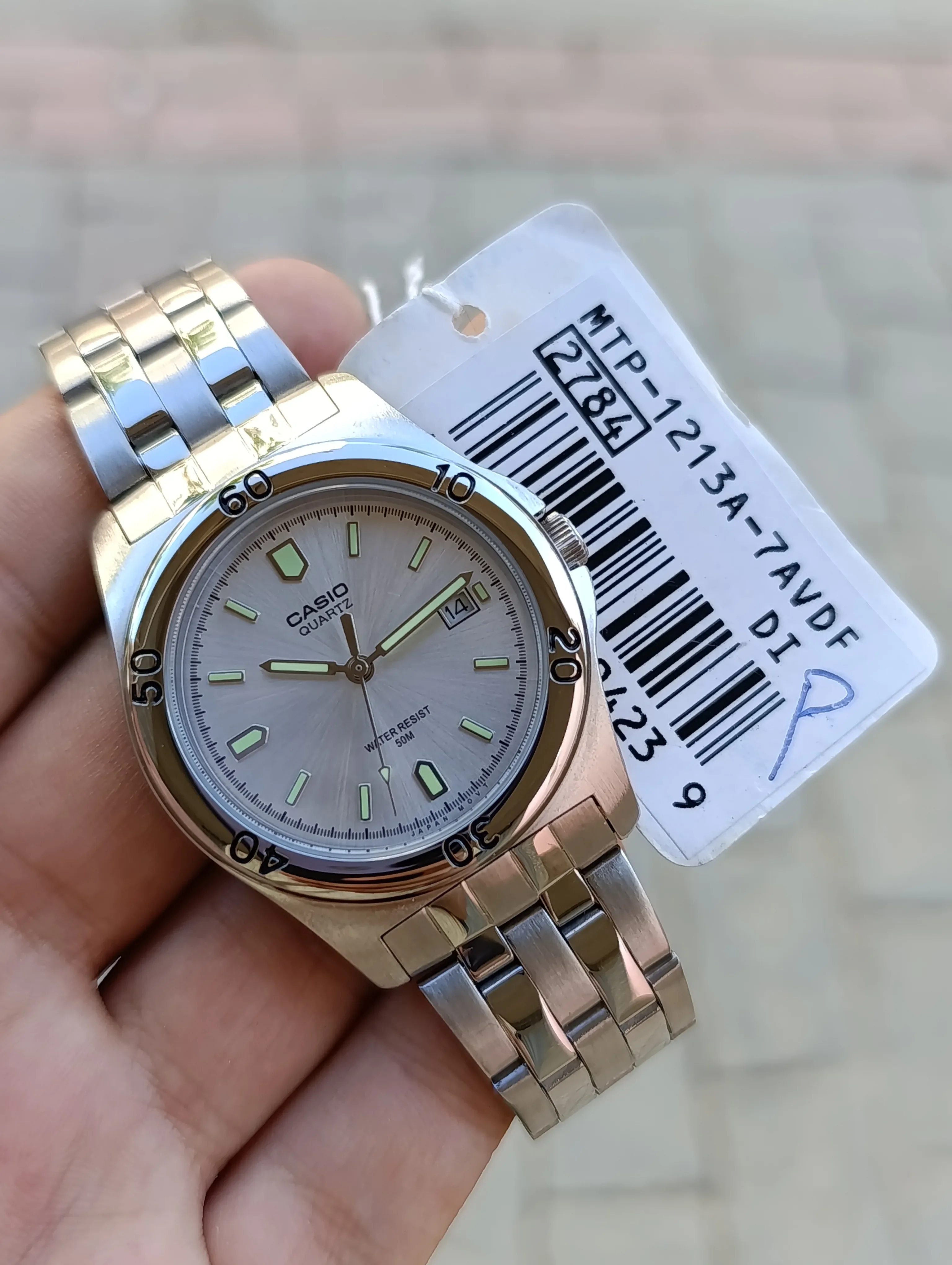 CASIO MTP-1213A-7AVDF ORIGINAL HOMME NEUVE QUARTZ WATER RESISTANT 50M
