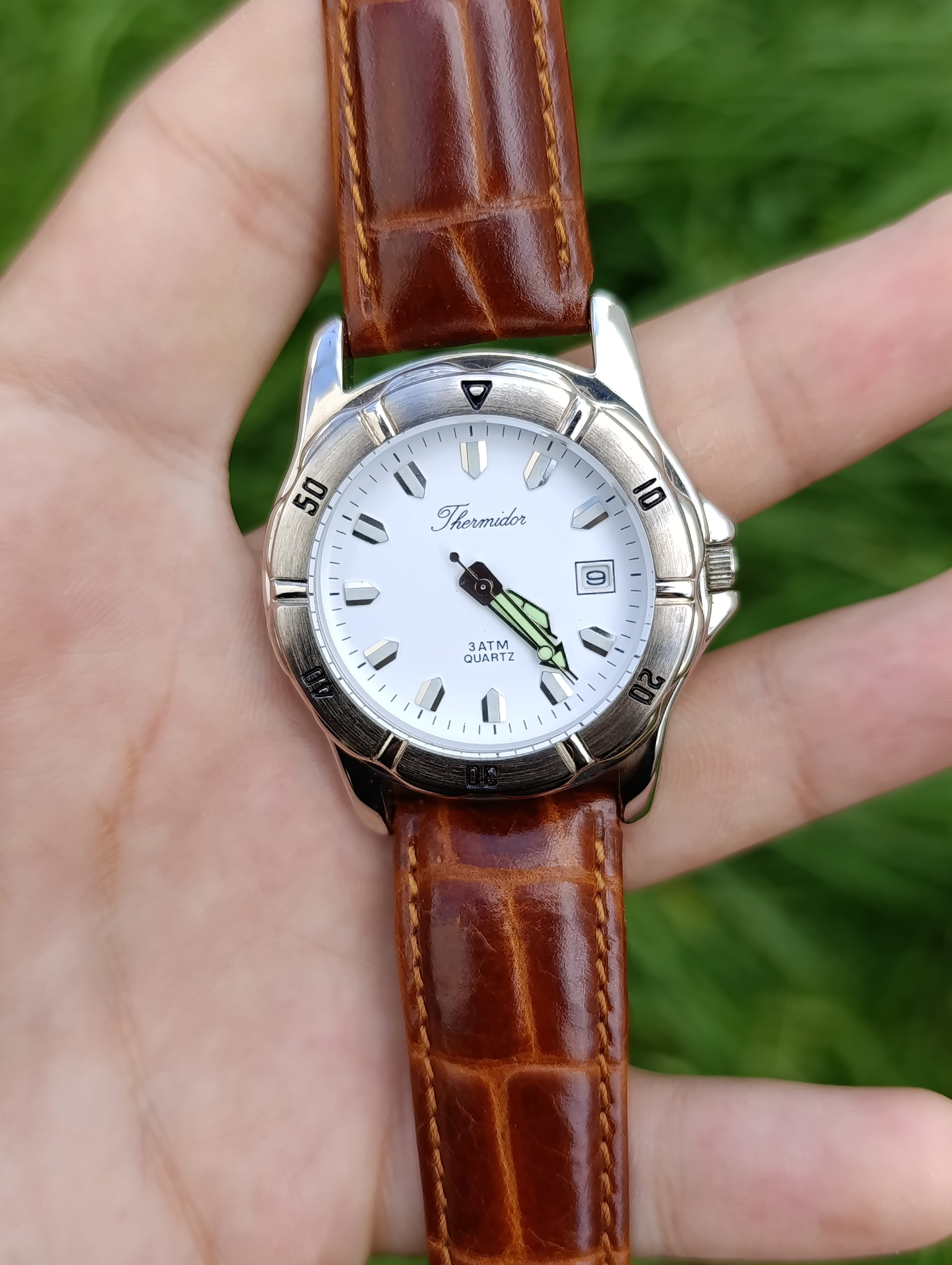 MONTRE THERMIDOR 685553 JELD ORIGINAL NEUVE QUARTZ WATER RESISTANT 3ATM