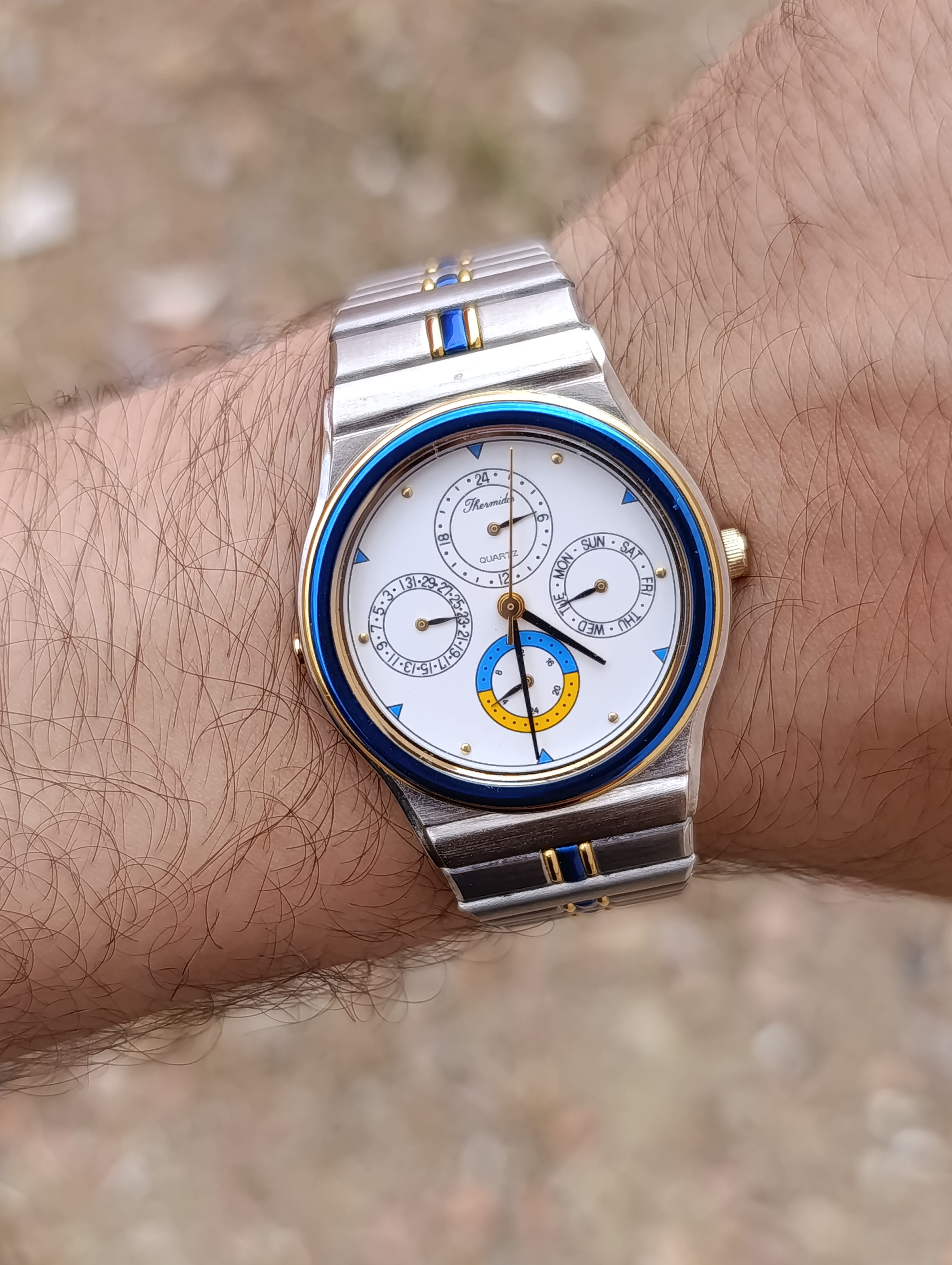 THERMIDOR CLASSIQUE ORIGINAL HOMME MIYUTA ENGINE NEUVE COLEUR BLUE